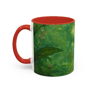Princess Mononoke Mug: Ghibli Anime Fan Art Ceramic Coffee Cup image 7