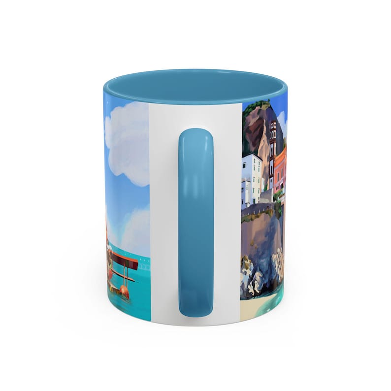 Porco Rosso Inspired Mug | Ghibli Anime Ceramic Cup | Studio Fan Art Coffee Mug | Dishwasher & Microwave Safe image 13