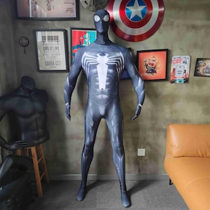 Spider-Man 2 Venom Bodysuit Cosplay Set Outfit