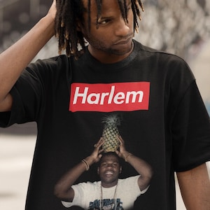 Harlem Rich Porter Graphic Tee, Retro Hip Hop Streetwear Shirt, NYC Urban Culture Inspired T-Shirt, Vintage 80s and 90s Style