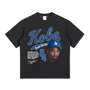 Kobe Black Mamba LA Dodgers LOVE (Premium) T-Shirt, Kobe Los Angeles, Basketball Baseball 90&#39;s, Graphic Streetwear T-Shirt, LA Love Shirt