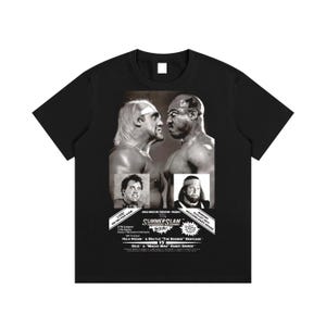 Hulk Hogan vs Zeus T-Shirt, Wrestling Fan Tee, Vintage Wrestling Shirt, Nostalgic Wrestling Gift, 80s Wrestling Apparel