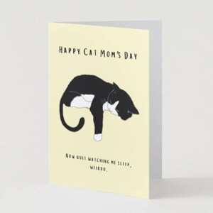 Carte maman chat