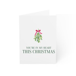 Kerstwenskaart | Oprecht maretakontwerp | Vakantiewensen voor dierbaren in de gevangenis, seizoensbriefpapier, warme gevoelens