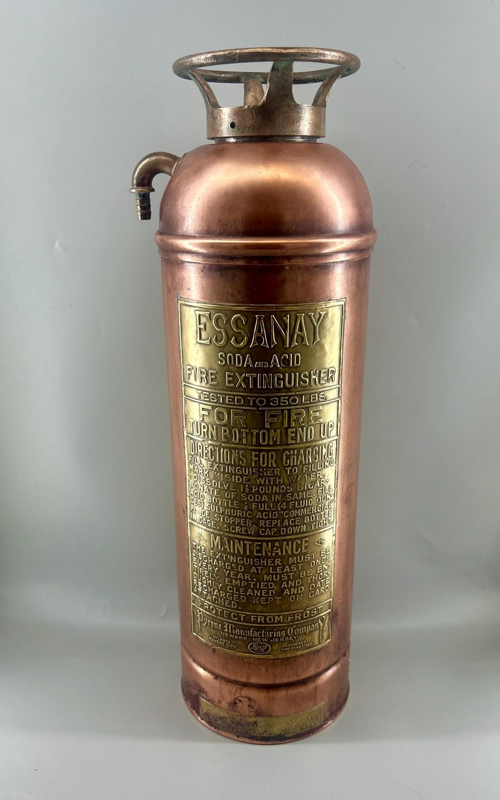 Vintage fire extinguisher - Etsy 日本