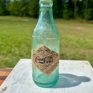 G19 1900-10年代 コカコーラ ストレートサイドボトル 瓶 Coca Cola Straight Side Bottle - Etsy