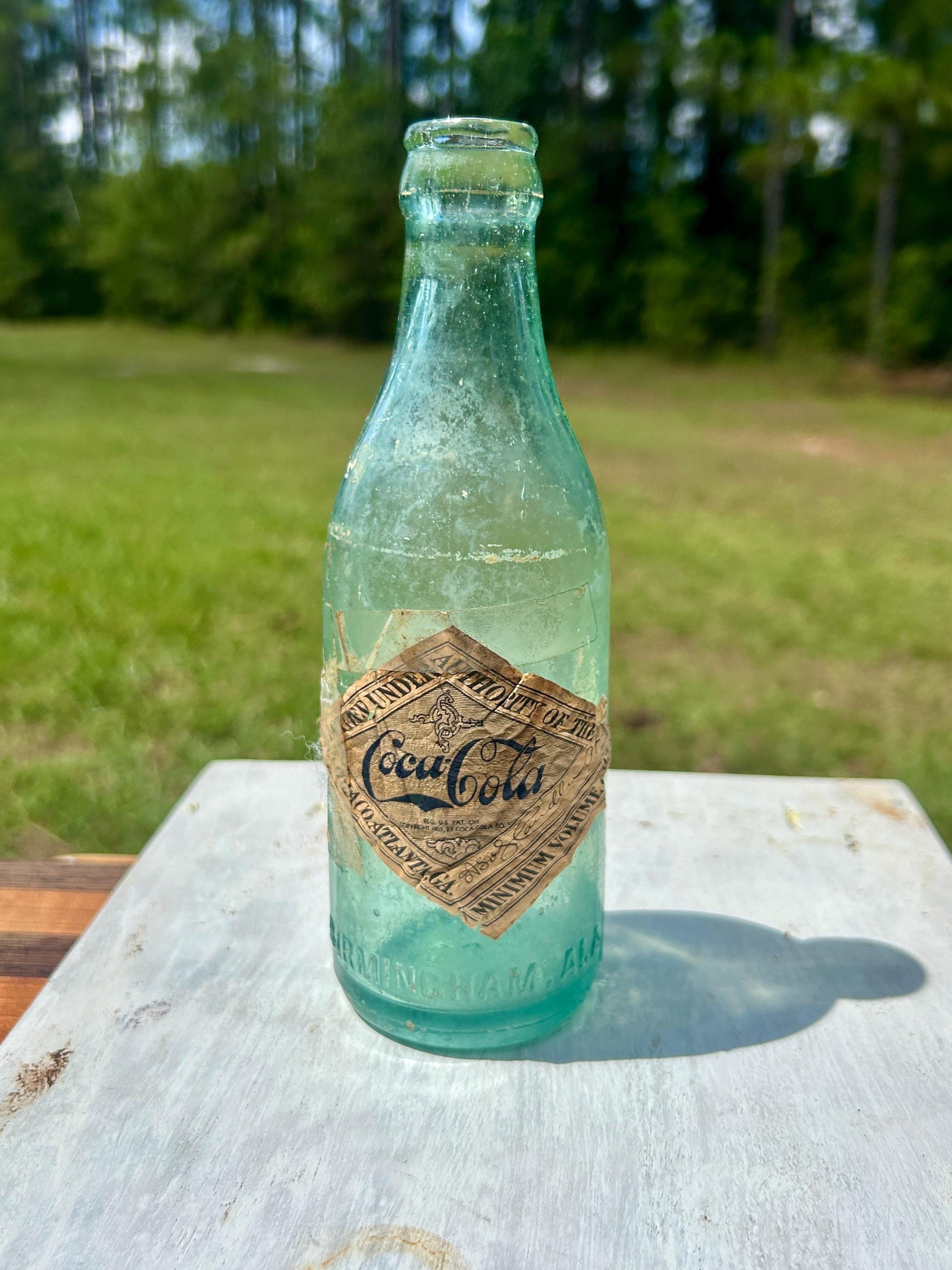 Coca Cola Straight Side Bottle - Etsy