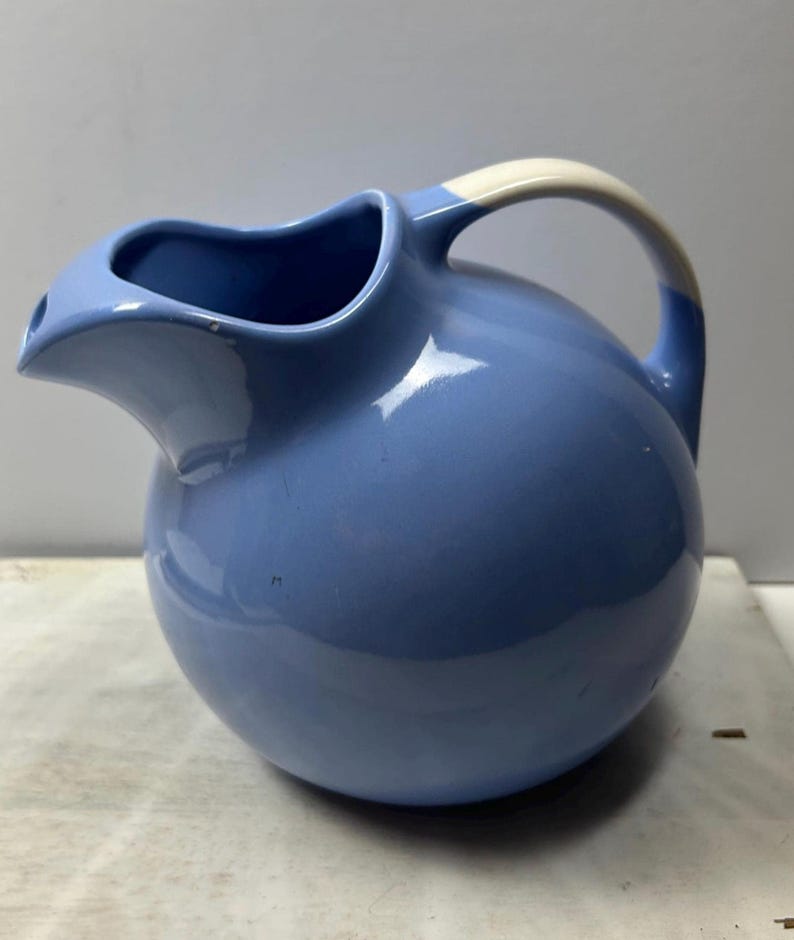 Vintage Hall China Ball Jug #633