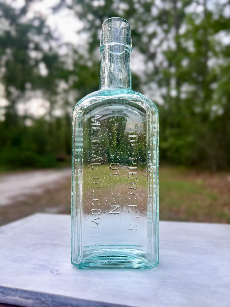 Antique Dr. Pierce's Golden Medical Discovery Bottle