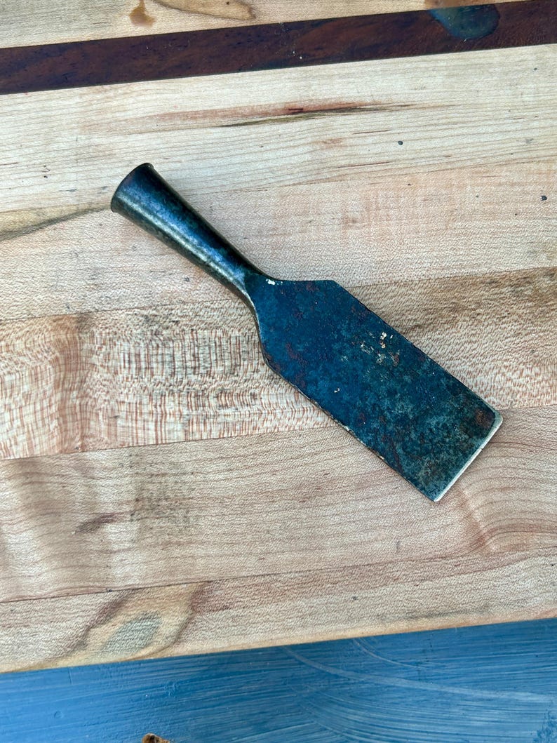 Vintage Stanley No. 750 Socket Chisel 1-1/2" Bevel Edge