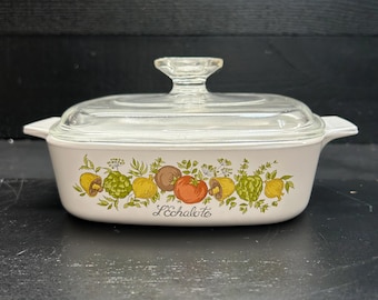 CorningWare コーニング社 キャセロール　アメリカ製　3点 CORNING Ware 3クォート ヴィンテージ スパイス・オブ・ライフ