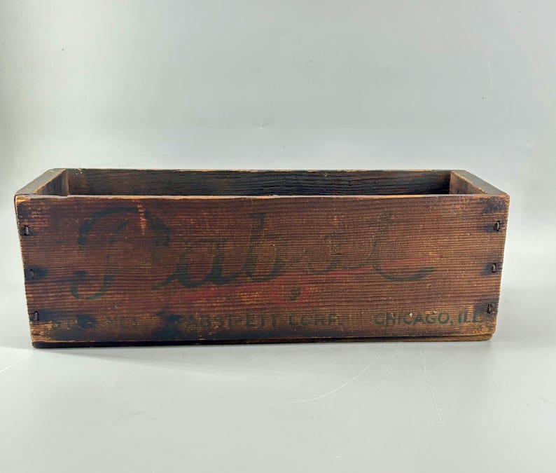 Antique Pabst-Ett Cheese Box