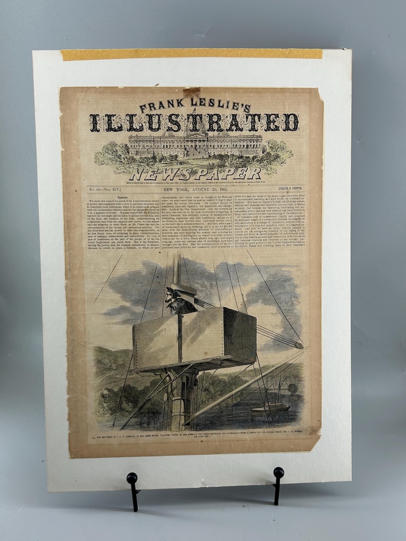 1862 Civil War Newspaper