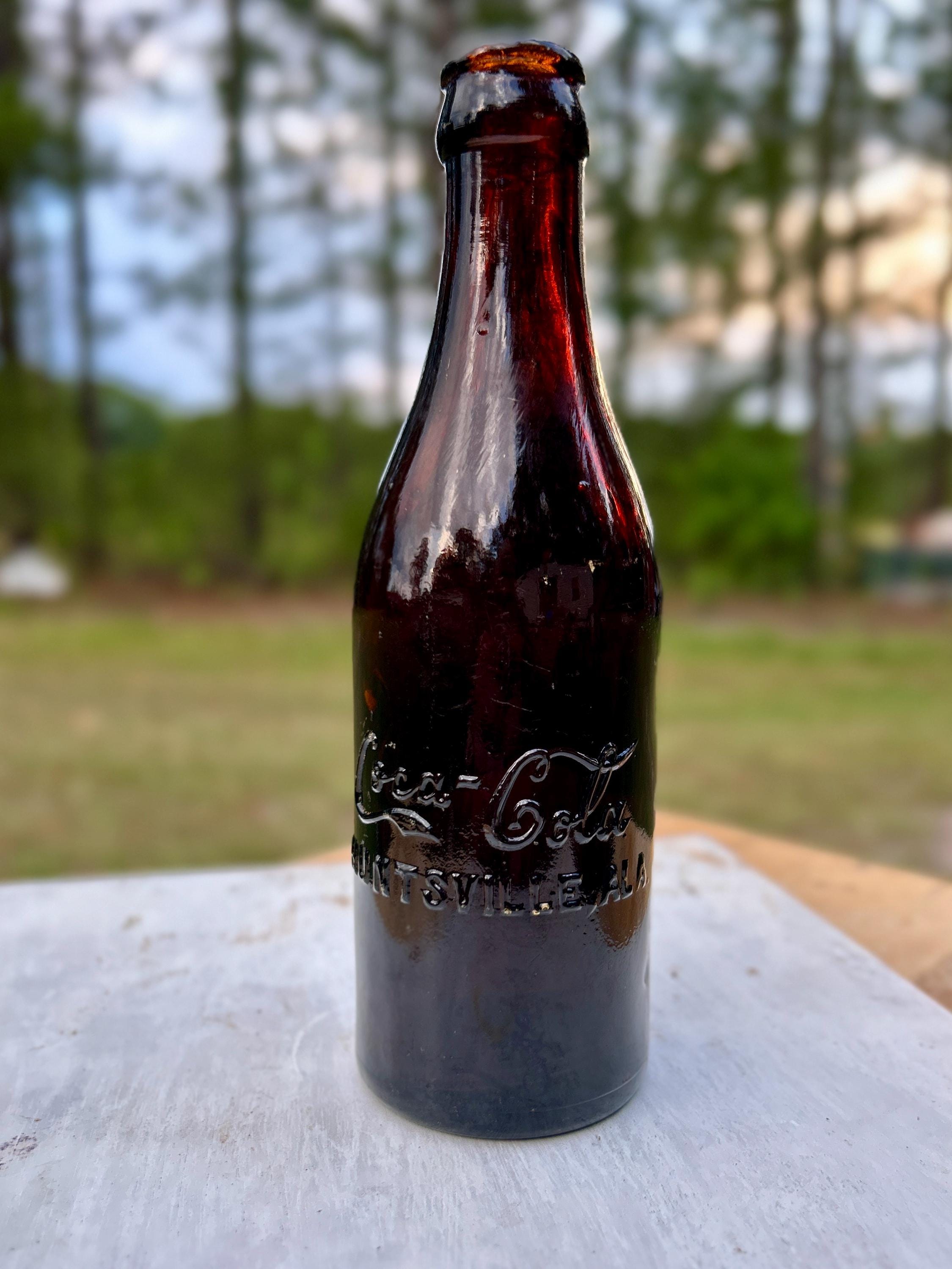 Coca Cola Straight Side Bottle - Etsy