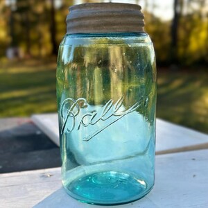 Rare Antique Ball Canning Jars - Etsy display picture 2
