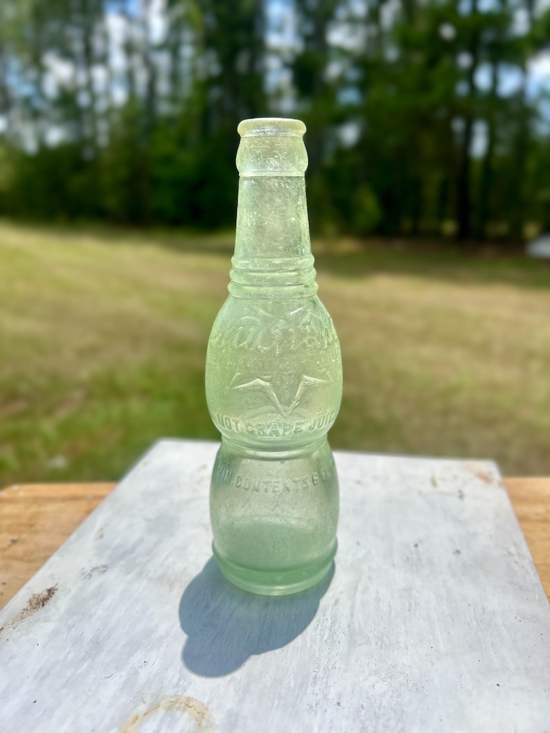 Antique NuGrape Soda Bottle