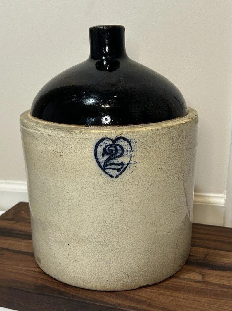 Burley & Winter 2-Gallon Stoneware Jug
