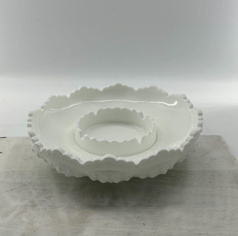 Vintage Fenton Milk Glass Ashtray