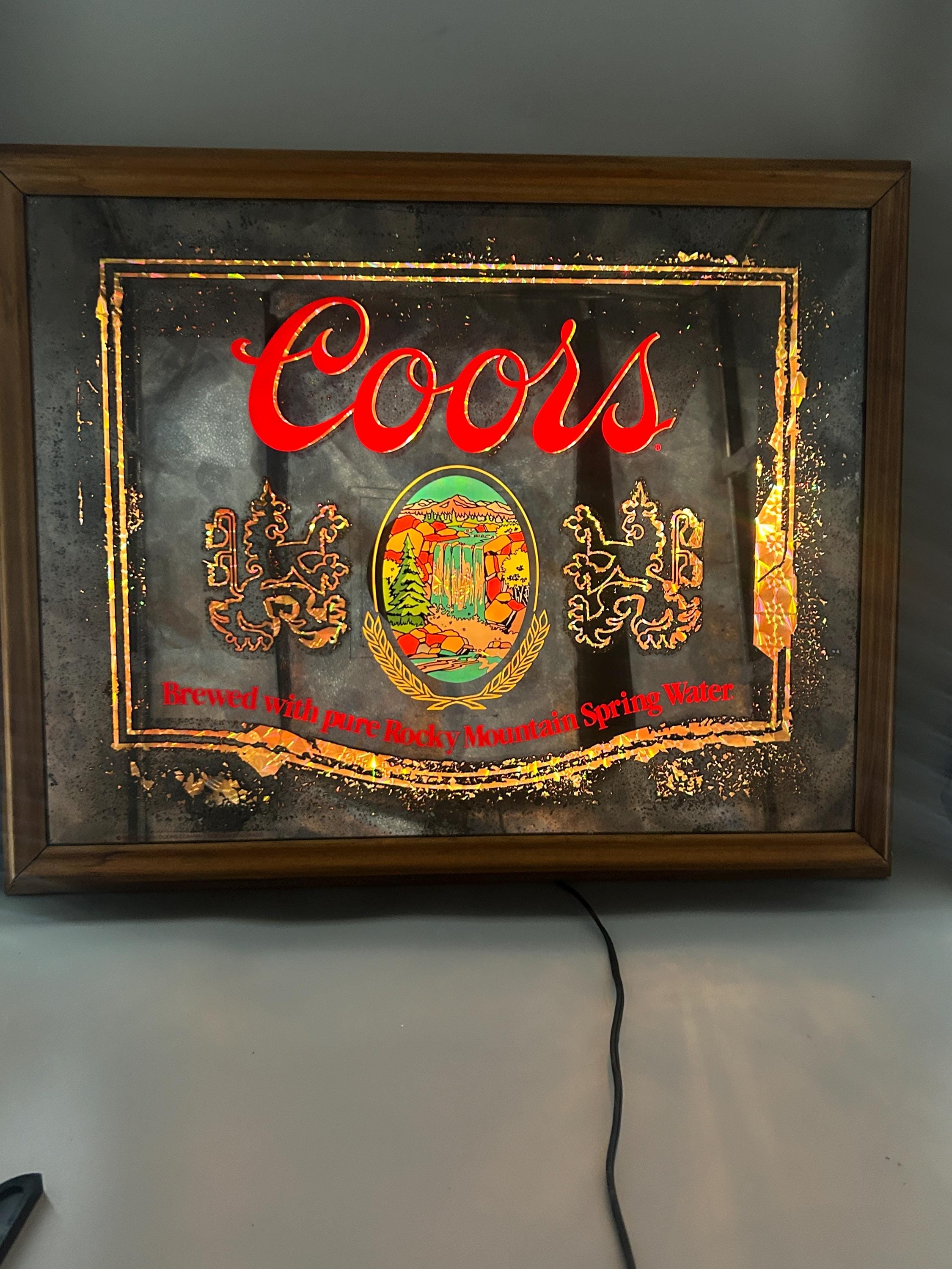 Coors Bar Mirrors - Etsy