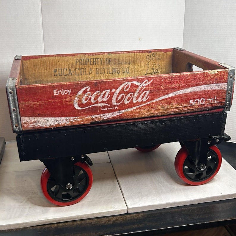 Custom Restored Coca-Cola Wagon