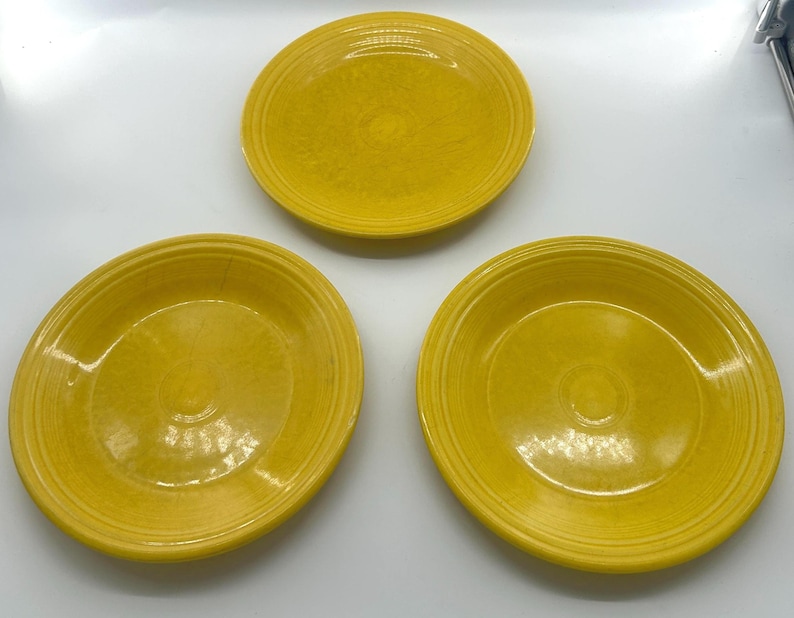 Fiesta Sunflower Yellow Dinner Plates Set