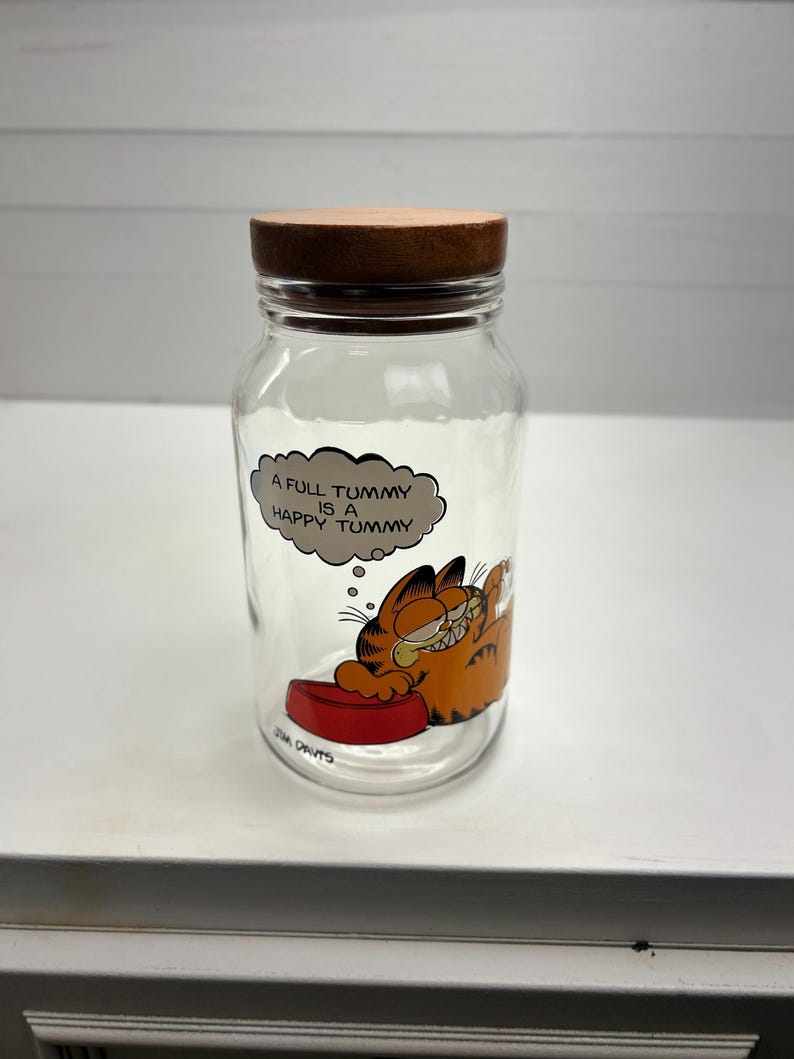 Vintage Garfield Cookie Jar 1978