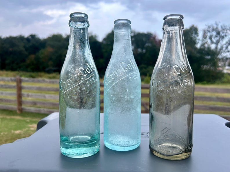 Antique Chero-Cola Bottle Lot of 3
