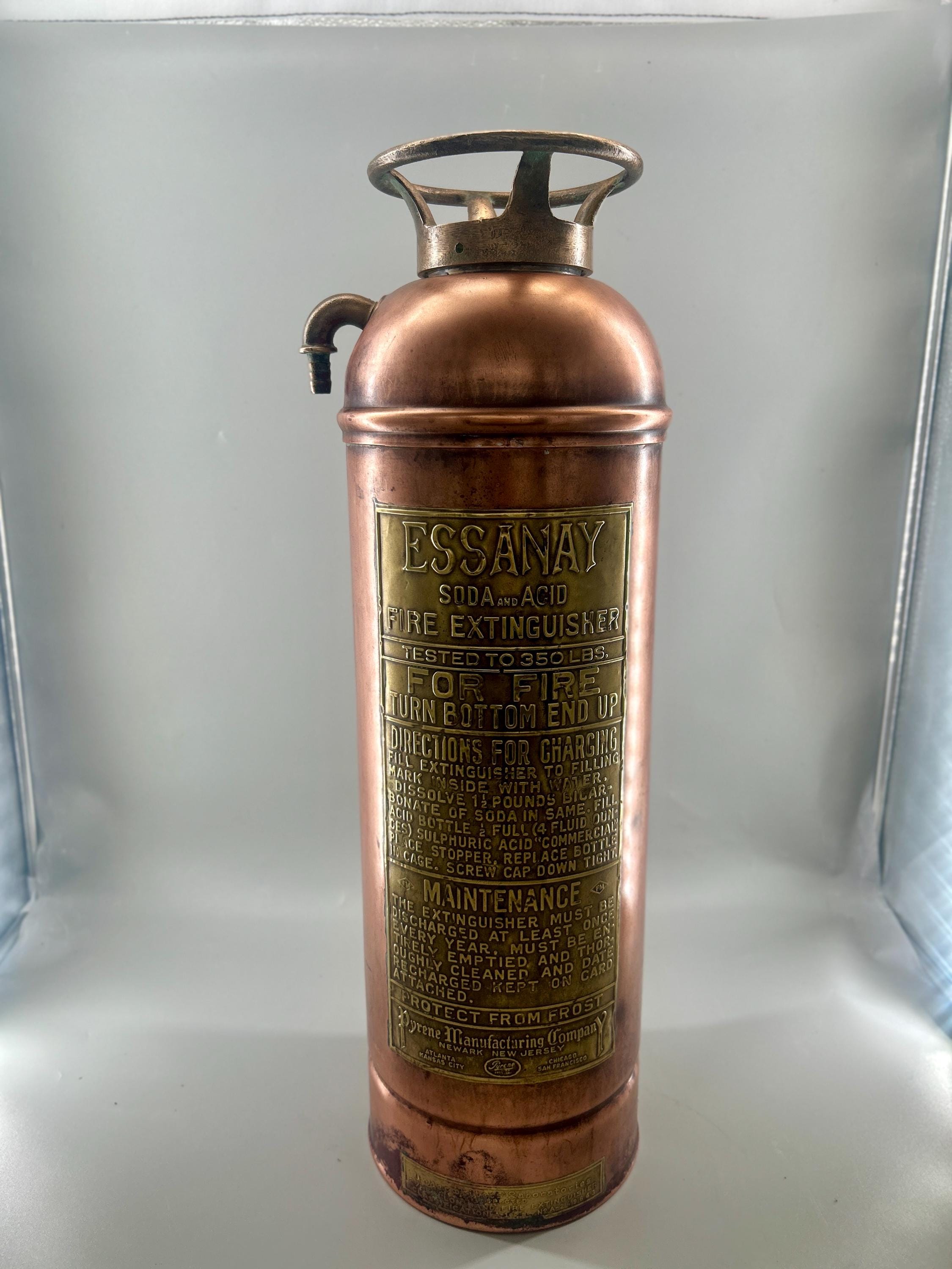 Vintage fire extinguisher - Etsy 日本