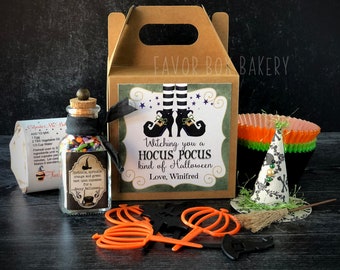 Halloween Baking Kit | DIY Cupcake Kit | Hocus Pocus Gift | Personalized | Witchy Gift | Trick or Treat Gift | DIY Baking | Kid Gift