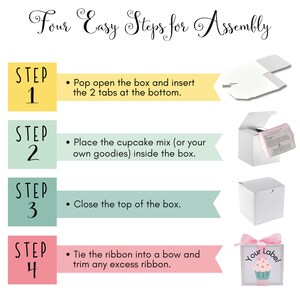 four easy steps for assembly