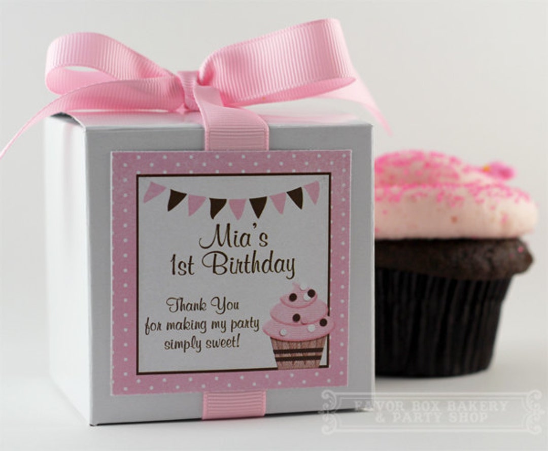 Cupcake Birthday Party Favors Cupcake Party Favor Kids Etsy