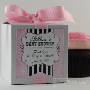 Baby Shower Favors  | Baby Sprinkle Favor | Paris Baby Shower Favor | Cupcake Mix | Cupcake Box | Personalized Label | French Baby