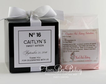 Couture Party Favors  | Sweet 16 Party Favor | Couture Party | Bridal Shower Favor | Baby Shower Favor | Cupcake Favor Box