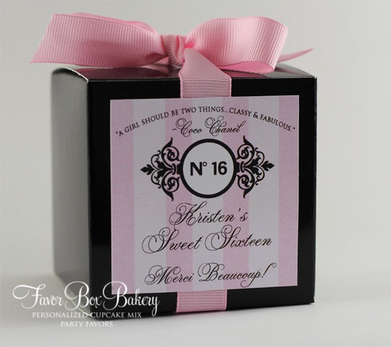 Cupcake Couture One Dozen 12 Classy Fabulous Sweet 16 Etsy