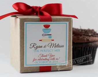 Cooking Bridal Shower Favors  | Cooking Engagement Party Favor | Cooking Party Favor | Cooking Label | Cupcake Mix | Personalized