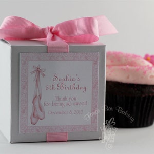 Birthday Party Favors  | Ballerina Party Favor | Ballerina Party | Girl Birthday Favor | Ballerina Birthday | Cupcake Mix