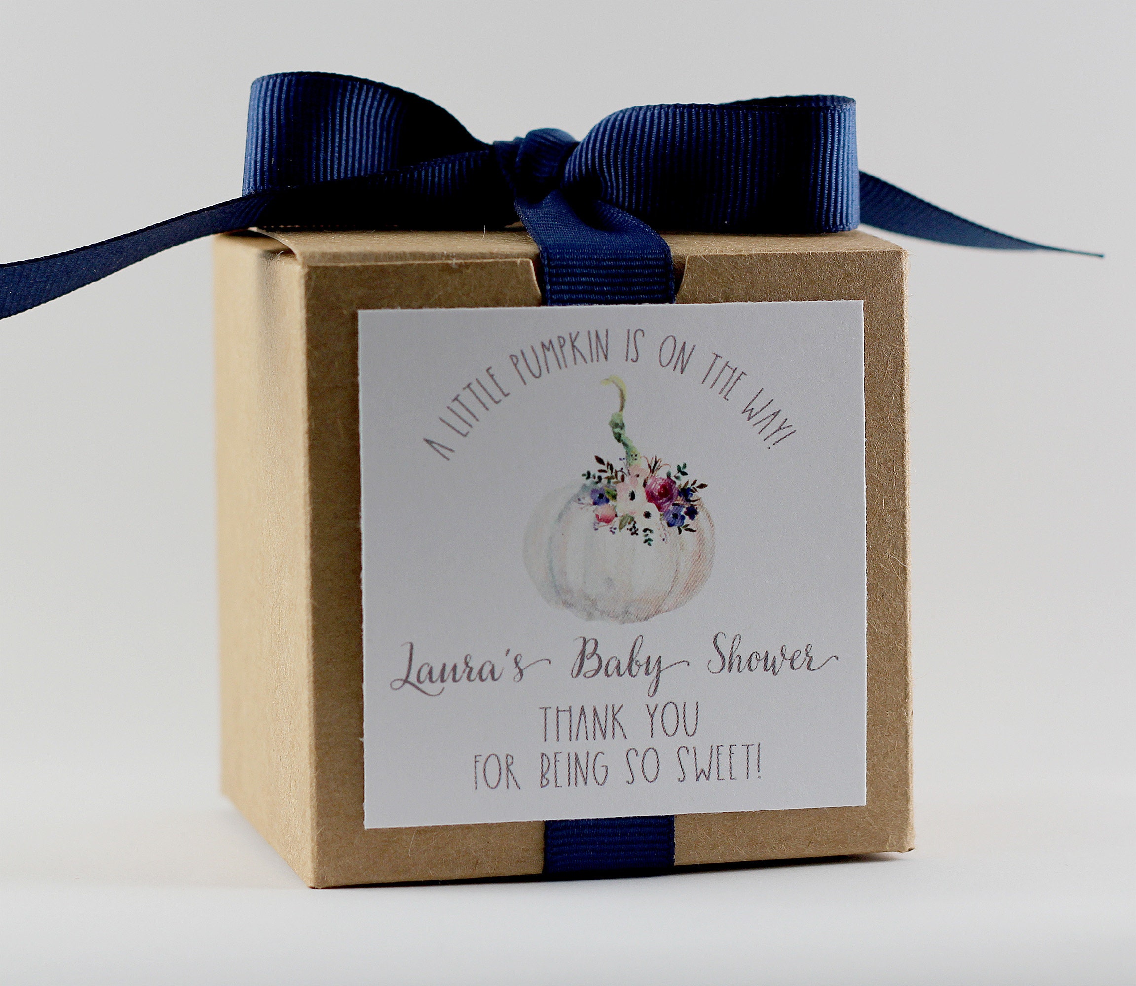 Baby Shower Favors Pumpkin Baby Shower Favor Fall Baby Etsy