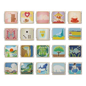 Y2K Stainless Steel Italian Charms: Nostalgic 2000s Style