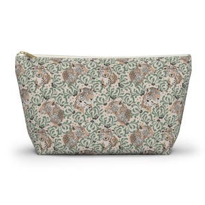 Mahjong Tiles Storage Bag Leopard Print Neutral Leopards Safari Pattern image 7