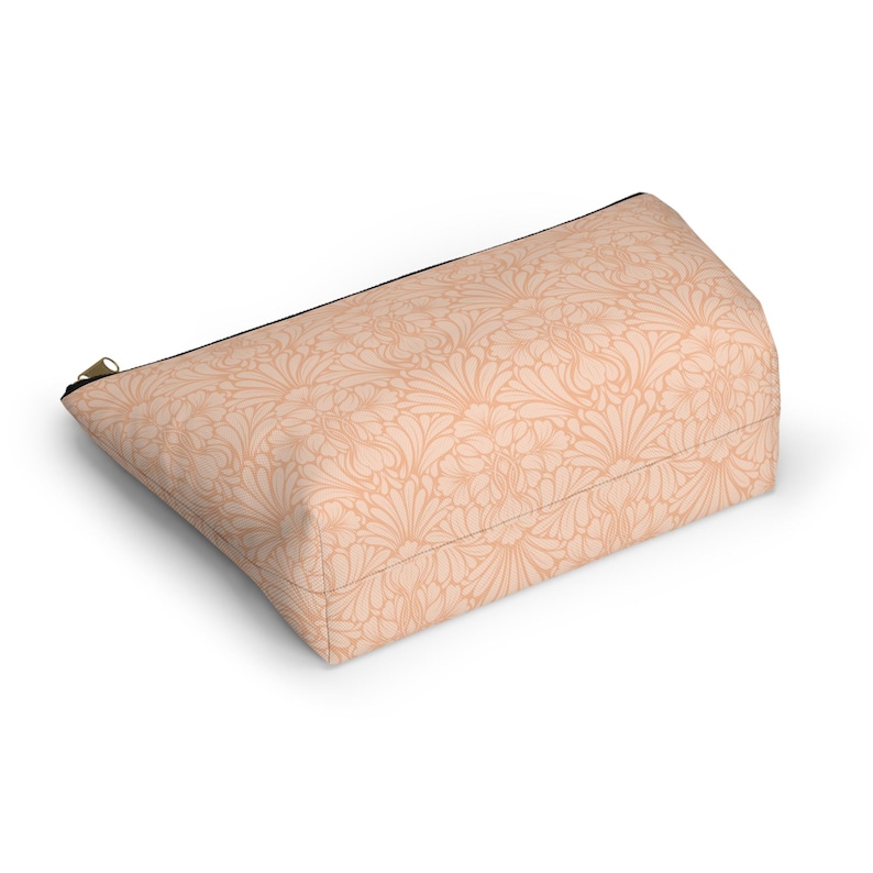 Mahjongtegels Opbergtas Jugendstil Schelpenpatroon Pastel Perzik afbeelding 6