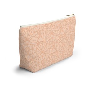 Mahjongtegels Opbergtas Jugendstil Schelpenpatroon Pastel Perzik afbeelding 12