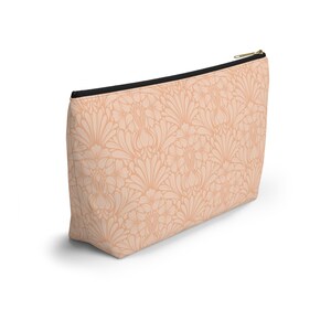 Mahjongtegels Opbergtas Jugendstil Schelpenpatroon Pastel Perzik afbeelding 5