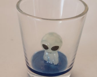 Realistic Alien Glow in the dark Shot Glass Unique Gift! by Dead Head Props Halloween Horror