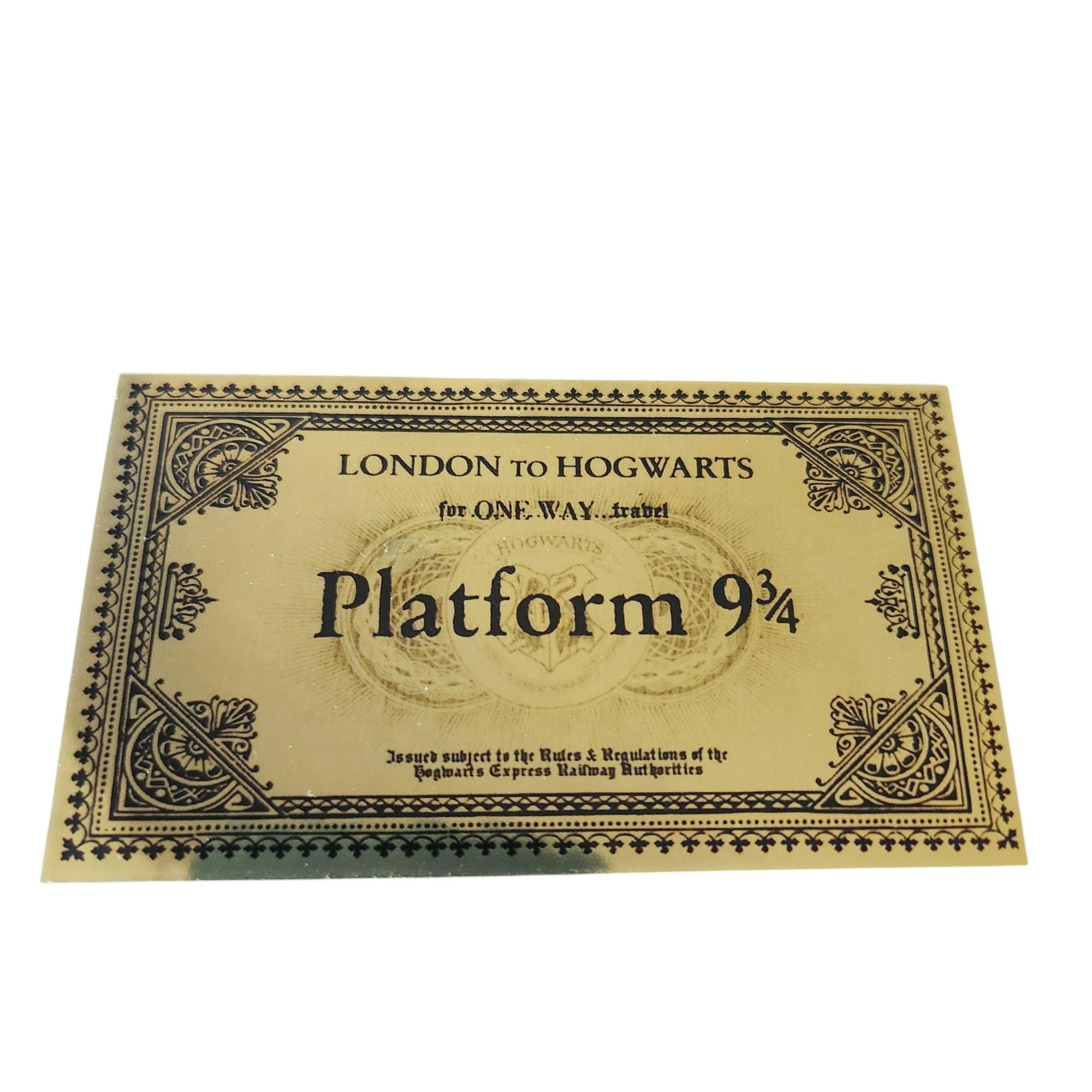 Platform 9 3 4 ticket - Etsy 日本