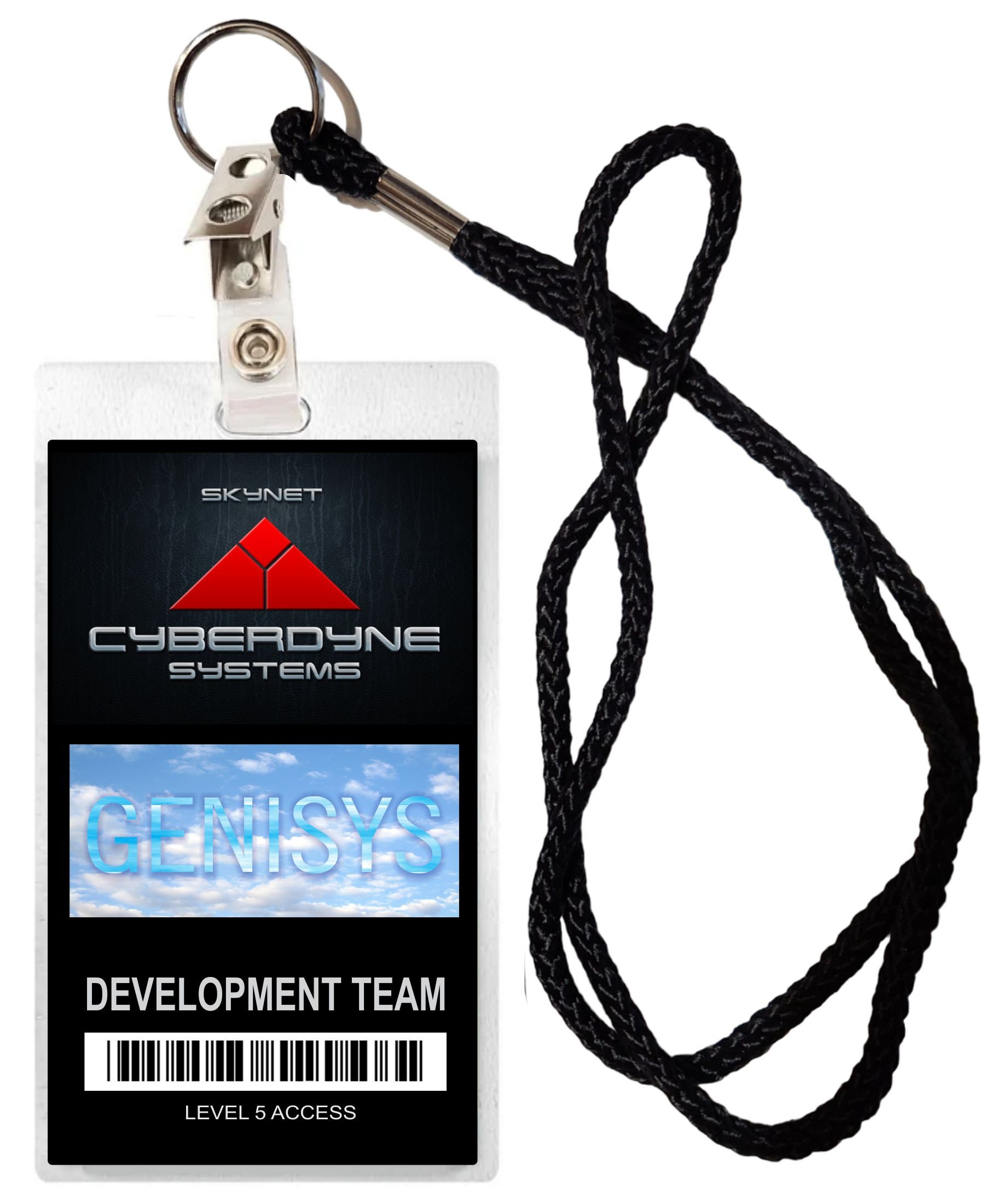 Novelty ID Security Badge Cyberdyne Systems Skynet Genesis Halloween Costume Movie Prop Badge