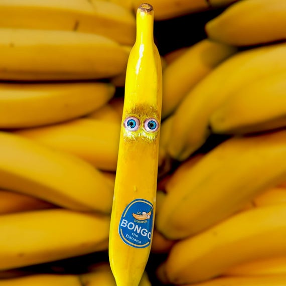 Realistic Life Sized Freaky Fruit BONGO the Banana by Dead Head