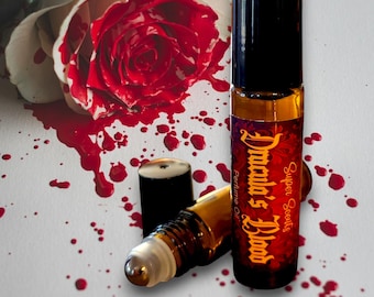Dracula's Blood Parfümöl Duft Roll On 10ml Starker Einzigartiger Duft von Super Scents Blutorange und Goji Beere duftend