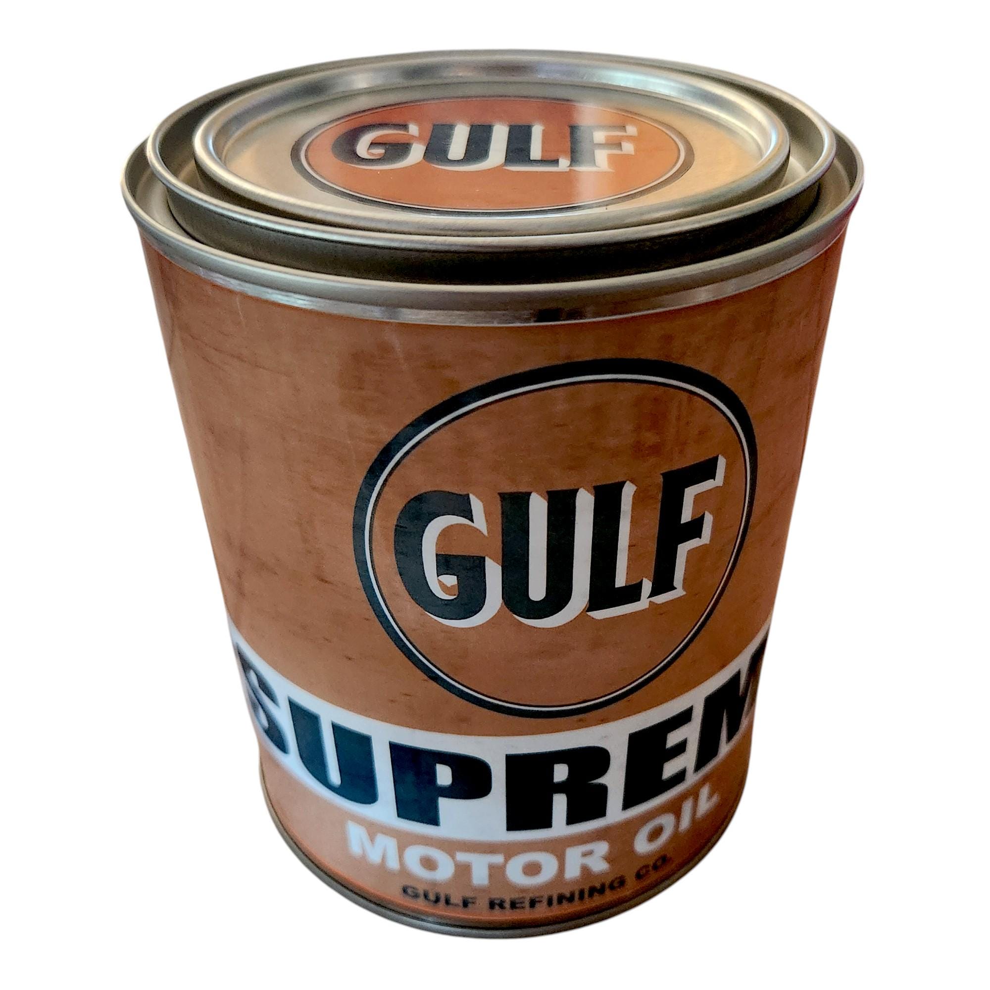 Vintage Gulf Oil Can - Etsy
