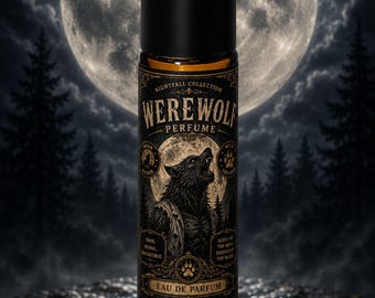 Werewolf Perfume Oil Fragrance Roll On 10ml Strong a Unique Night Air and Vanilla patchouli scented