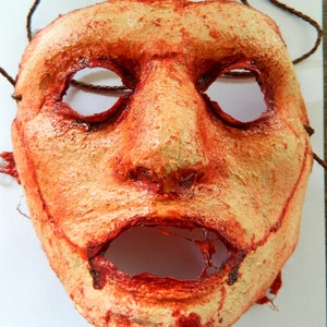 Halloween Horror Mask - Bloody Latex Flesh Mask 2 - Hand made